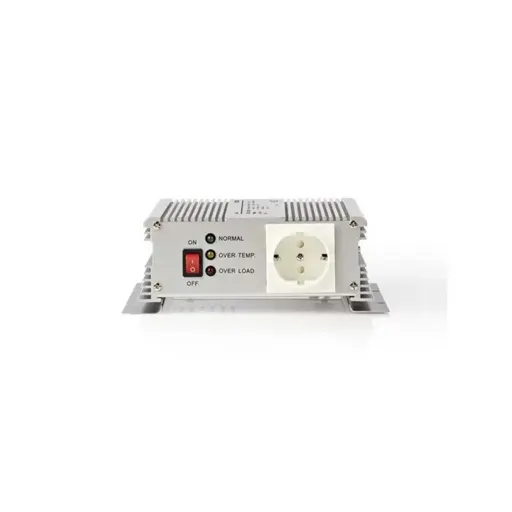 Invertor tensiune cu unda sinusoidala modificata Nedis, 24V DC - 230V AC, 600W, 1x Schuko
