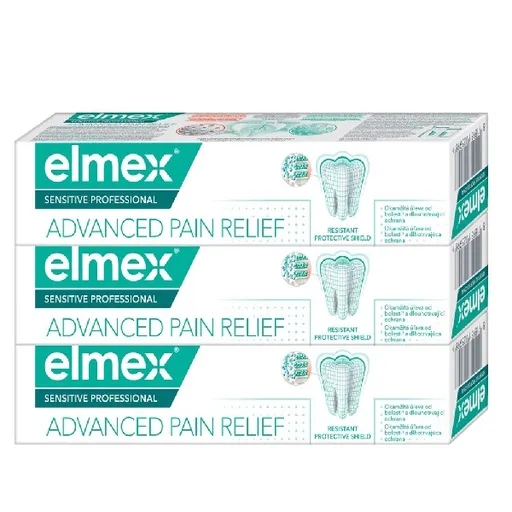 Elmex Pastă de dinți Sensitive Professional 3 x 75 ml