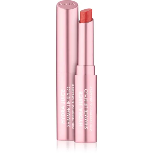 MUA Makeup Academy Hydra Juice Peptide Shimmer Lip Stylo ruj stralucitor cu efect de nutritiv culoare Watermelon Sorbet 1.5 g