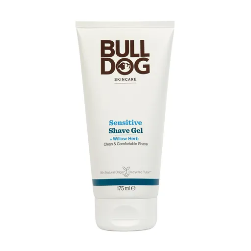 Bulldog Gel de bărbierit Sensitive (Shave Gel + Willow Herb) 175 ml