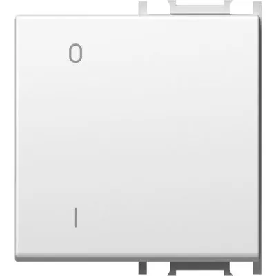 Clapeta 2M neutru 03 alb, TEM Modul TEM-TM12PWNT03-U