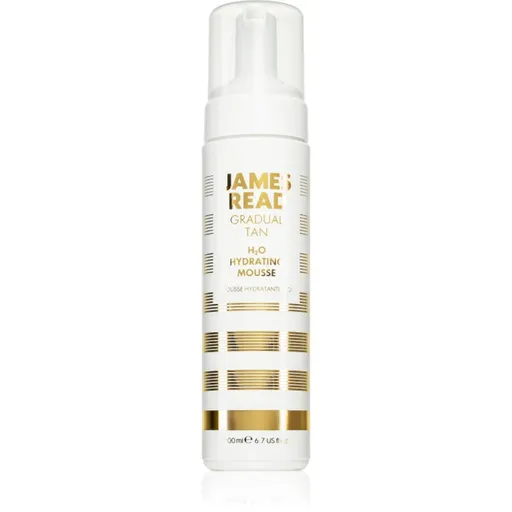 James Read Gradual Tan H2O Hydrating Mousse spuma autobronzanta cu efect de intinerire 200 ml