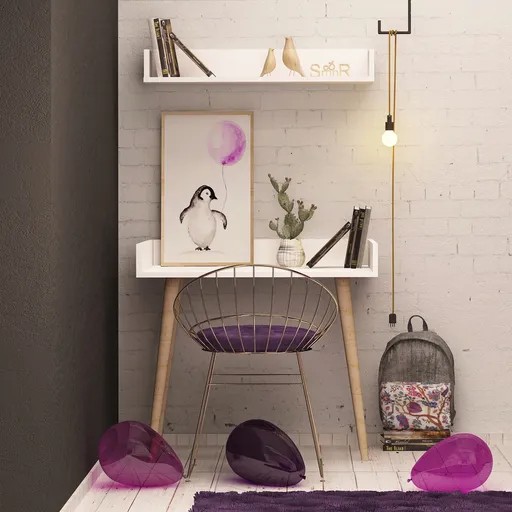 Birou, Hanah Home, Ballony, Alb