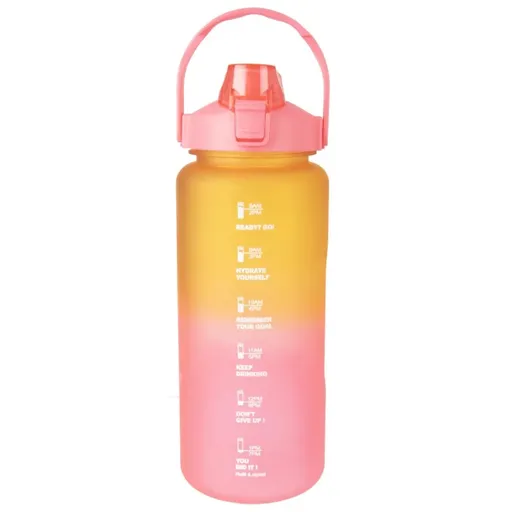 Sticlă sport, 2 l, roz