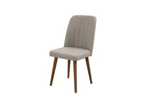 Set masa extensibila si scaune, 3 piese, Hanah Home, Vina 1005 3, Alb / Crem