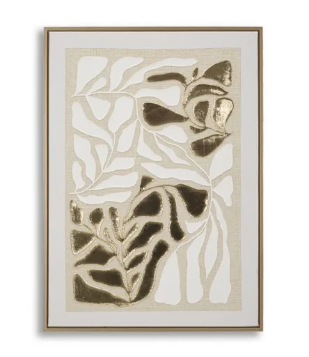 Mauro Ferretti Tablou ,,Goldy" Cu Ramă, Pictat Pe Panza -B- Cm 50X3X68 | Aosom Romania