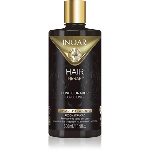 INOAR Hair Therapy balsam pentru indreptare pentru par deteriorat 500 ml