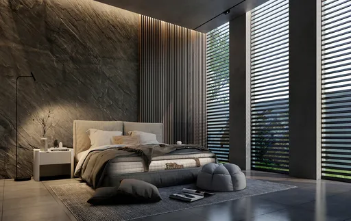 Saltea Feeling Luxury Brown 120x200 cm, H 30 cm, Multipocket, Latex