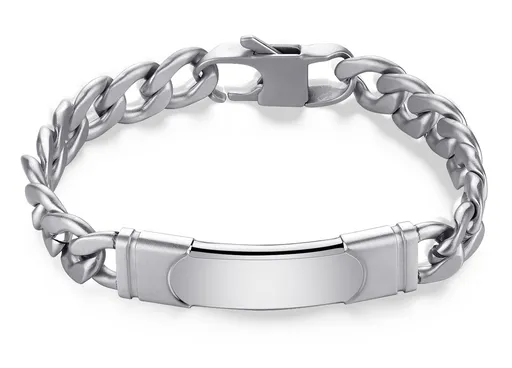 S'Agapõ Brățară din oțel pentru bărbați Parkour SKR11