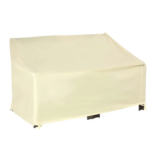Outsunny Husă de protecție pentru mobilier de grădină cearceaf impermeabil 140L x 84l x 56/94H cm Oxford de înaltă densitate 600D Bej | Aosom Romania