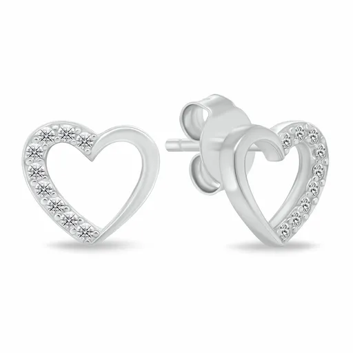 Brilio Silver Cercei Romantici din argint cu zirconiu GOLD052