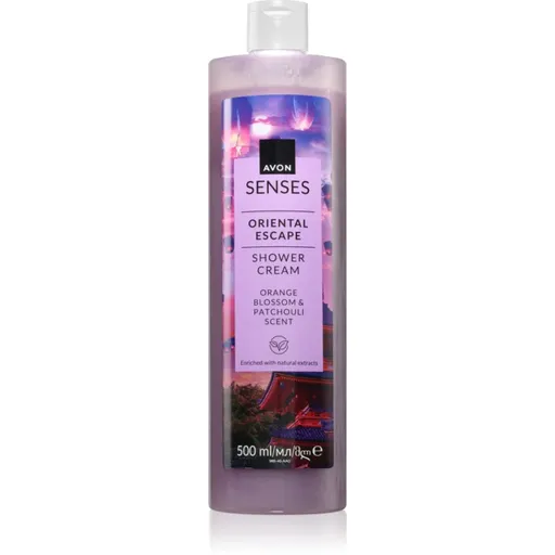 Avon Senses Oriental Escape cremă pentru duș produs parfumat 500 ml