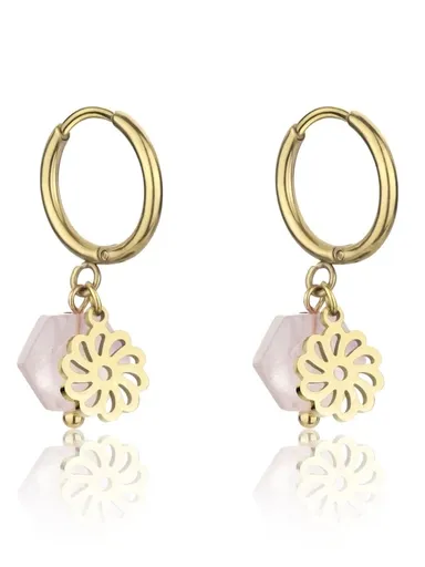 Emily Westwood Cercei rotunzi decenți cu cristale Khloe EWE23062G