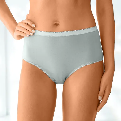 Set de 3 chiloți maxi din bumbac elastic