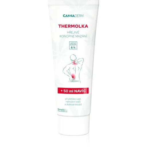 Cannaderm Thermolka warm lubrication crema pentru masaj cu efect termogen 250 ml