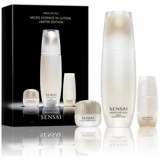 Sensai Set cadou Absolute Silk Micro Essence-in-Lotion Limited Edition