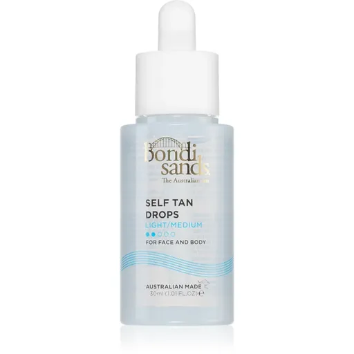 Bondi Sands Self Tan Drops picaturi pentru bronzare pentru fata si corp Light/Medium 30 ml