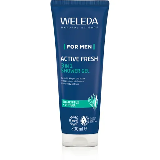 Weleda Men gel de duș cu uleiuri esentiale 200 ml