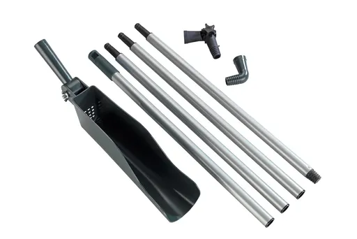 Curatator pentur jgheaburi acoperis, Maximex, 10 x 8 x 250 cm, fier/polipropilena, antracit