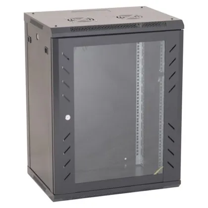 Rack perete 15U 19" 600x600, negru ASY-15U-6060W