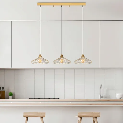 Lustra, Opviq, 942FLG1431, Auriu