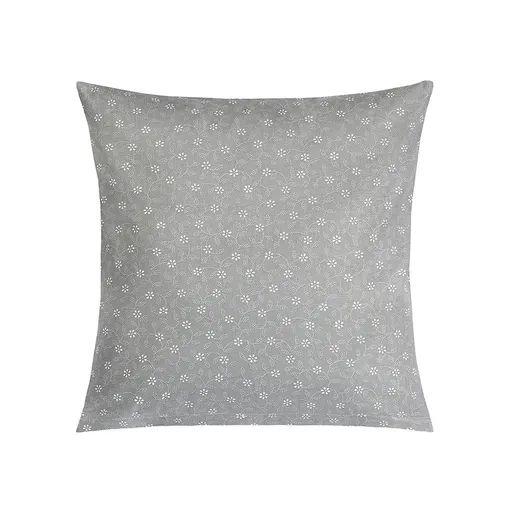 Bellatex Pernă Adéla Floare înflorită gri, albă,40 x 40 cm