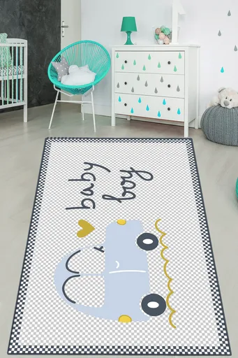 Covor, Baby Boy, 120x160 cm, Poliester, Multicolor