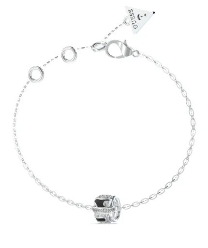 Guess Brățară la modă din oțel cu cristale Fabulous Me JUBB05192JWRHBK 18.5 cm