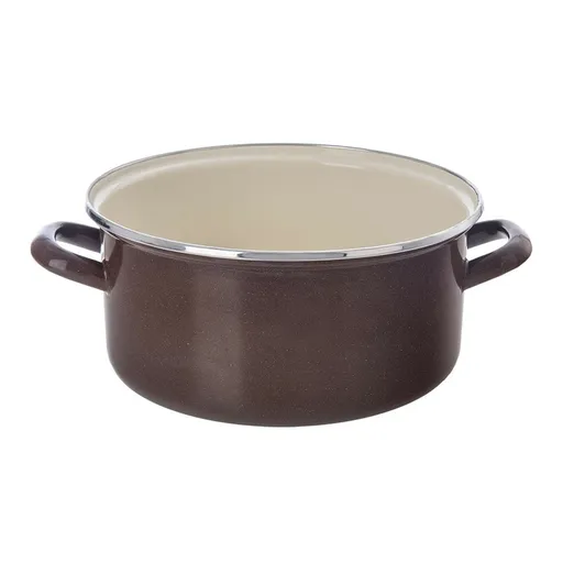 Orion Casserole smaltată cu margine Brown, 4 l, 4 l