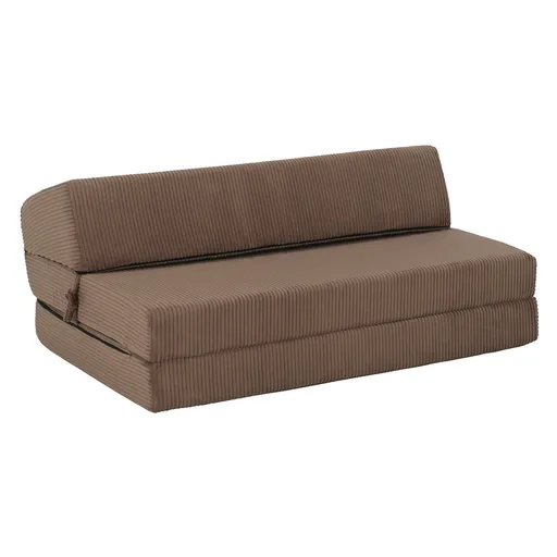 Scaun pliant/saltea VEDIS, maro deschis, maro deschis