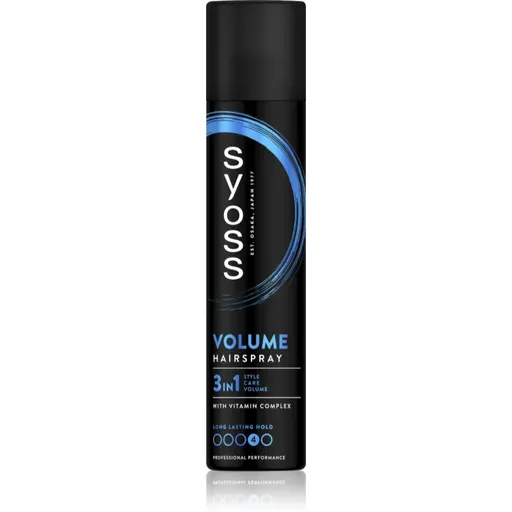 Syoss Volume Hairspray fixativ cu fixare puternică 48 de ore 300 ml