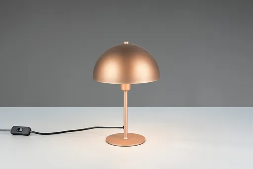 Lampa de masa Nola, TRIO, 20x30.5 cm, 28W, 1x E14, metal, maro