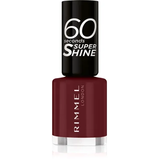 Rimmel 60 Seconds Super Shine lac de unghii culoare 340 Berries And Cream 8 ml