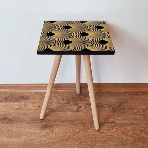 Masuta, Hanah Home, Shp266, 35x42x35 cm, Negru