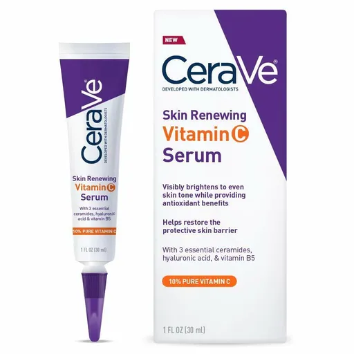 CeraVe Ser iluminator pentru reînnoirea pielii Skin Renewing (Vitamin C Serum) 30 ml