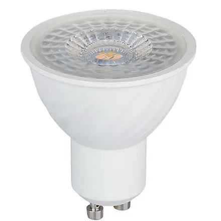 Bec spot LED GU10 6W 6400K alb rece, cip Samsung V-TAC SKU-21167