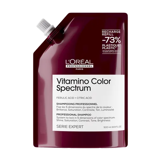 L'Oréal Professionnel Șampon pentru păr vopsit Vitamino Color Spectrum (Professional Shampoo) 500 ml- umplere de rezervă