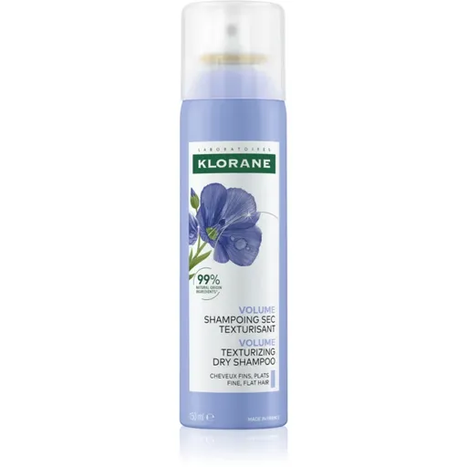 Klorane Flax Fiber șampon uscat pentru par fin 150 ml
