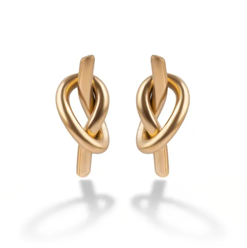 Marc Malone Cercei placați cu aur Nodul Ember MCE250382G