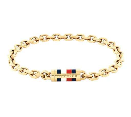 Tommy Hilfiger Brățară originală placată cu aur Bruce Chain 2790653 19 cm