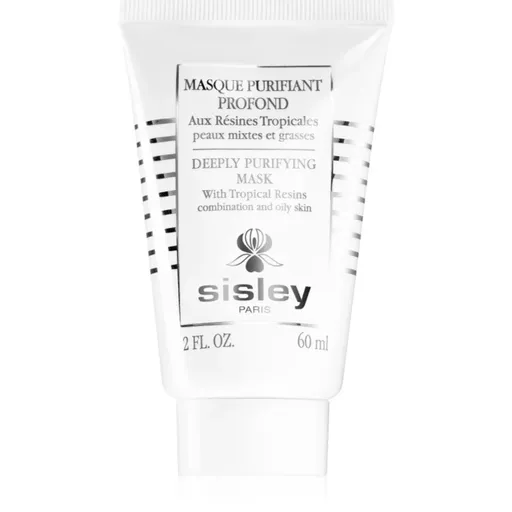 Sisley Deeply Purifying Mask With Tropical Resins masca pentru curatare profunda pentru ten gras și mixt 60 ml