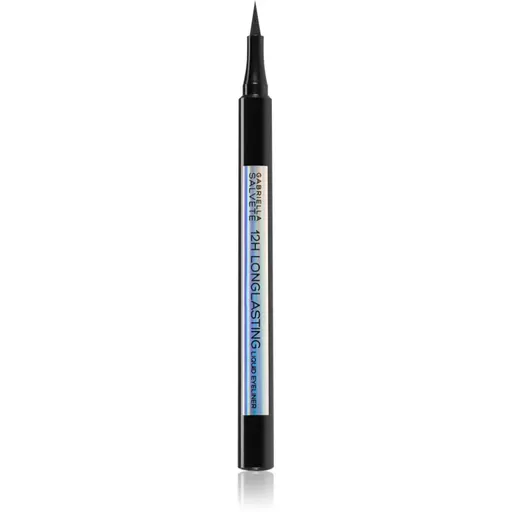 Gabriella Salvete 12H Longlasting Liquid Eyeliner tuș lichid pentru ochi, tip cariocă pentru un efect de lunga durata culoare Black 1.1 g