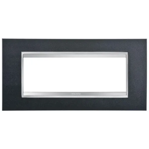 Rama 6 module Gewiss Chorus Lux GW16206VA, ardezie