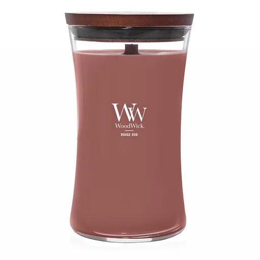 WoodWick Lumânare parfumată vază mare Rouge Oud 609,5 g
