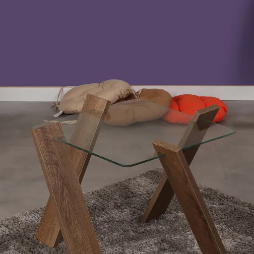 Masuta de cafea Roman Mini, Comforty, 57x57x41cm, stejar