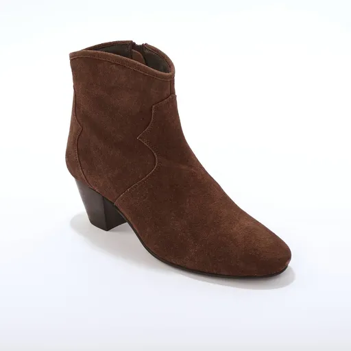 Ghete din piele în stil western