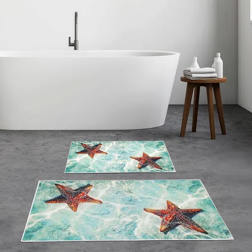 Set covorase de baie, L'essentiel Maison, Kt430, Multicolor