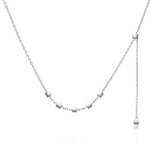 MOISS Colier minimalist din argint pentru femei N0000871