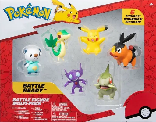 Set de figurine Pokémon, 6 buc