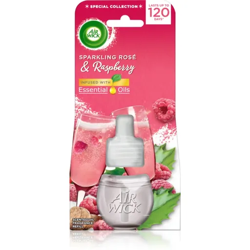 Air Wick Sparkling Rose & Raspberry odorizant electric rezervă 19 ml